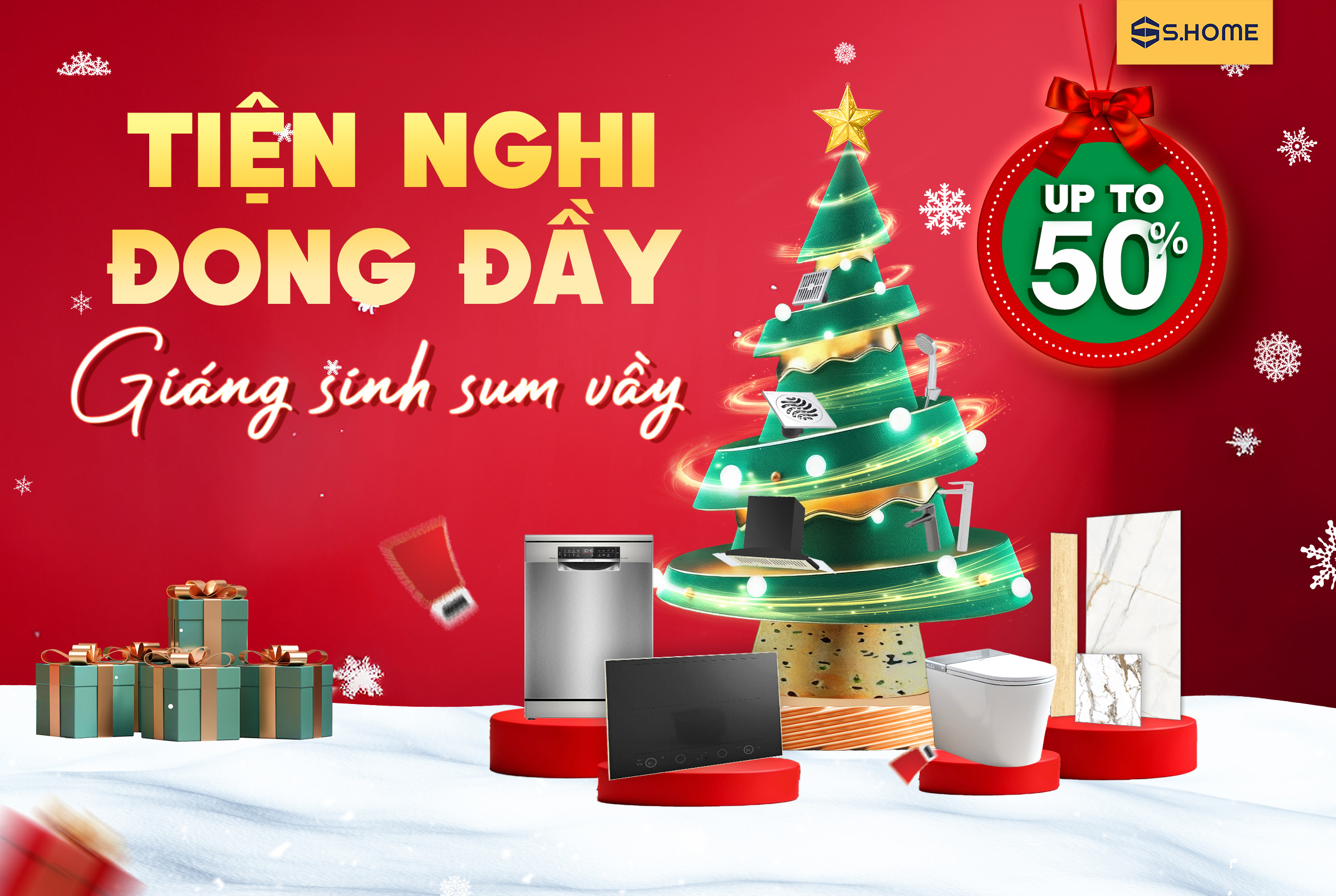 TIỆN NGHI ĐONG ĐẦY - GIÁNG SINH SUM VẦY 🎄